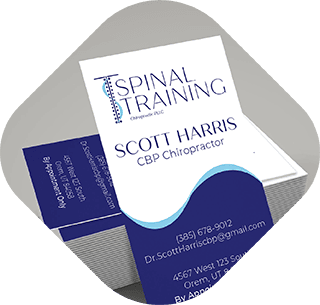 Spinal Training Chiropractic PLLC business card thumbnail