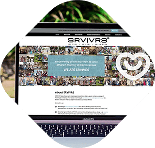 SRVIVRS Wix website thumbnail